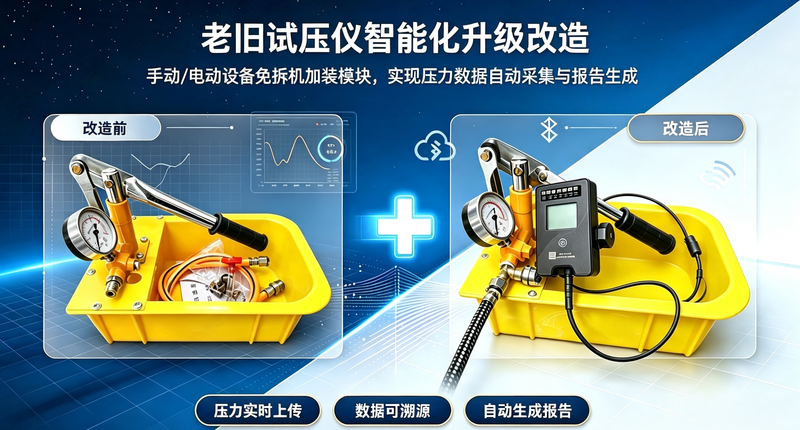 家装品牌管道试压+720全景存档一体化解决方案